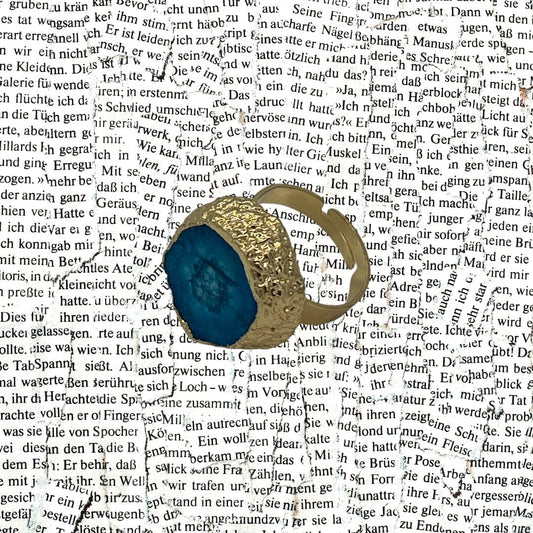 Embrujo Azul Cielo Ring